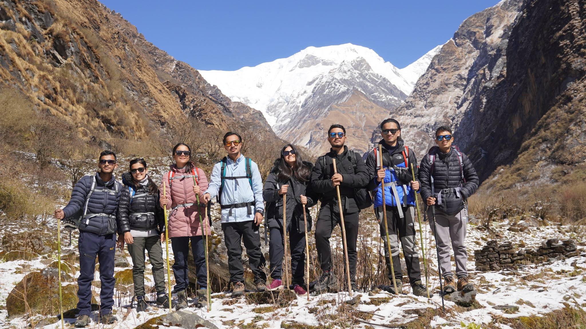 Post-exam hike to Annapurna Base Camp