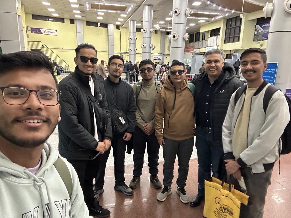 Before the flight to Jumla to showcase LaApSi-AI