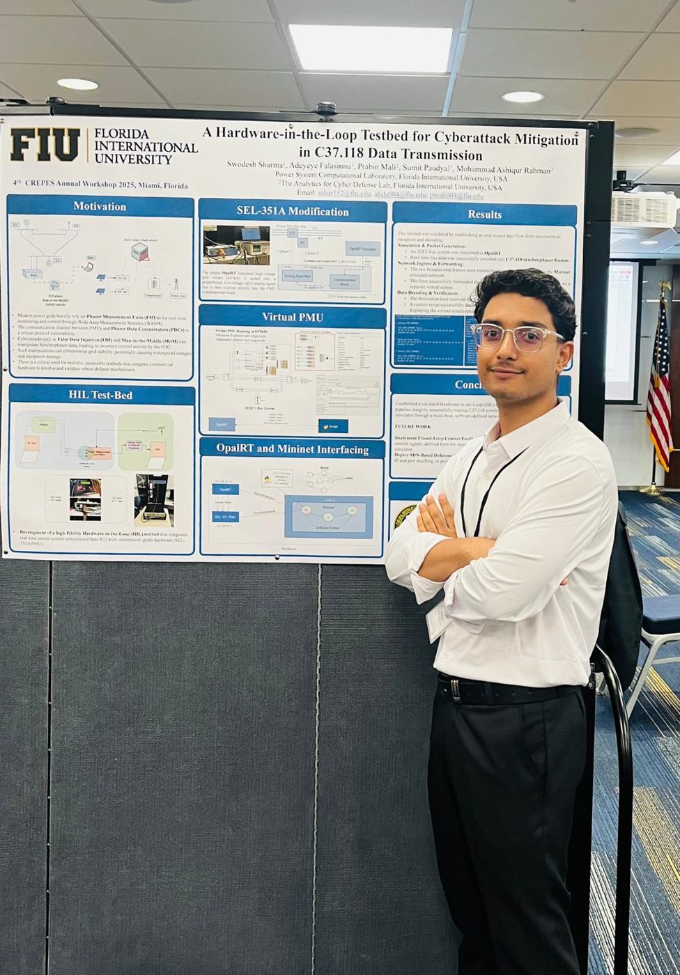 Poster presentation, 4th CREPES Annual Workshop 2025
